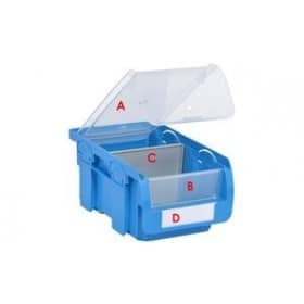 20 Etiquettes d'insertion pour bac à bec ProfiPlus Compact 5 Allit