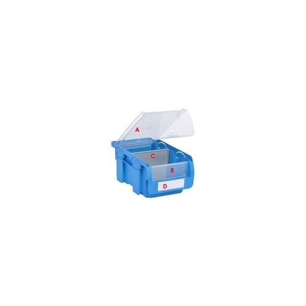20 Etiquettes d'insertion pour bac à bec ProfiPlus Compact 5 Allit