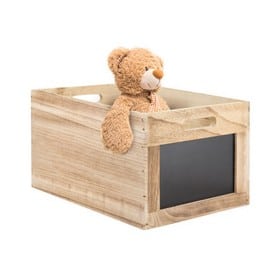 Caisse en bois Tablecaddy avec 2 ardoises - Securit SECURIT