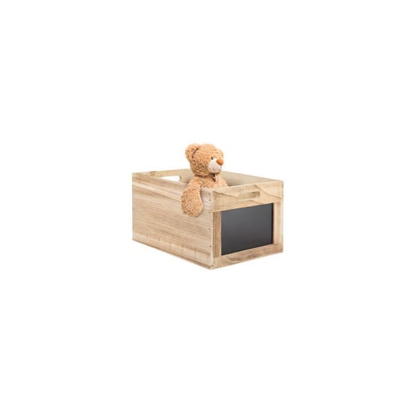 Caisse en bois Tablecaddy avec 2 ardoises - Securit SECURIT