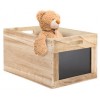 Caisse en bois Tablecaddy avec 2 ardoises - Securit SECURIT
