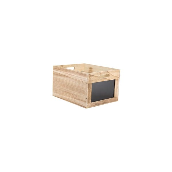 Caisse en bois Tablecaddy avec 2 ardoises - Securit SECURIT