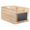 Caisse en bois Tablecaddy avec 2 ardoises - Securit SECURIT