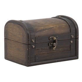 Petit Coffre au trésor Treasure Antique en bois - Securit SECURIT