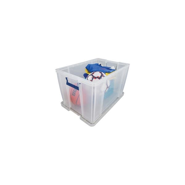 Grande Boîte de rangement en plastique pour professionnel 85 litres FELLOWES