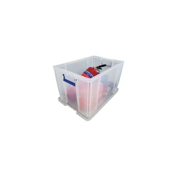 Grande Boîte de rangement en plastique pour professionnel 85 litres FELLOWES