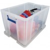 Grande Boîte de rangement en plastique pour professionnel 85 litres FELLOWES