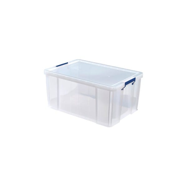 Grande Boîte de rangement empilable solide 70 litres FELLOWES