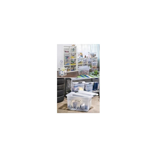 Boîte de rangement sous lit avec roulettes 28 litres KEEEPER