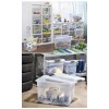 Boîte de rangement sous lit avec roulettes 28 litres KEEEPER