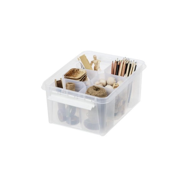 Boîte de rangement 14 litres avec 6 casiers séparés SMARTSTORE