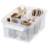 Boîte de rangement 14 litres avec 6 casiers séparés SMARTSTORE