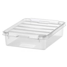 Petite Boîte en plastique plate 1 litre empilable SMARTSTORE