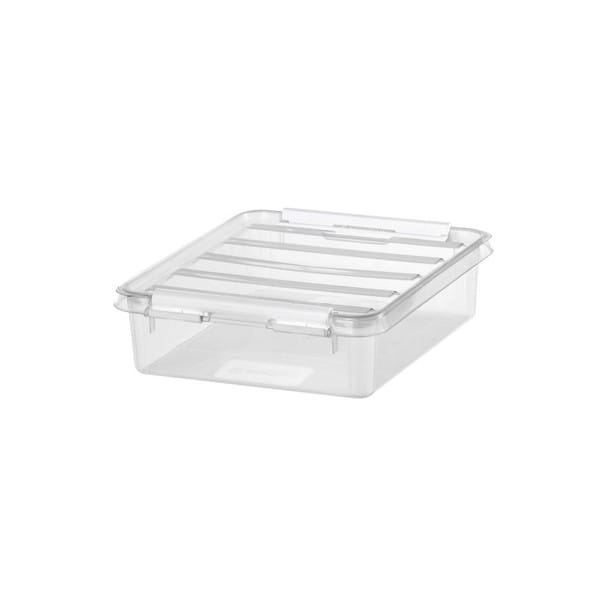 Petite Boîte en plastique plate 1 litre empilable SMARTSTORE