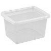 Boîte de rangement transparente empilable 15 litres Plast team