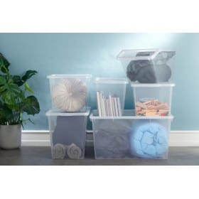 Boîte en plastique avec couvercle Basic Box 9 litres Plast team