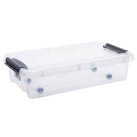 Boîte de rangement sous lit 31 litres à roulettes ProBox Plast team
