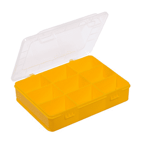 Organiseur Jaune 9 Casiers Basic Allit