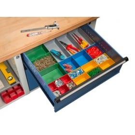 Jeu de 21 casiers pour tiroirs EuroPlus Insert 63/22 Allit