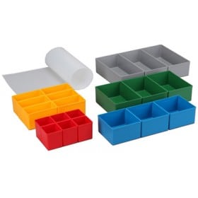 Jeu de 21 casiers pour tiroirs EuroPlus Insert 63/22 Allit