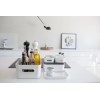 Bac de rangement blanc pour Frigo 5,3 litres M SMARTSTORE