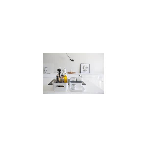 Bac de rangement Blanc 1,5 litres Compact S SMARTSTORE