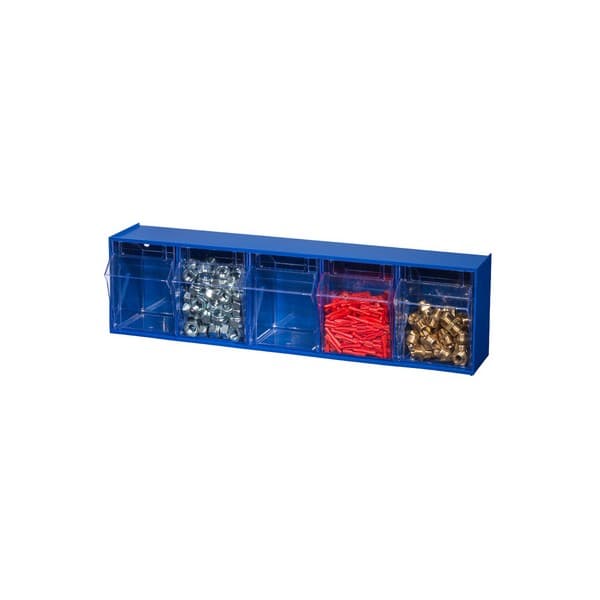 Bloc-tiroirs VarioPlus ProFlip 6 casiers bleu Allit