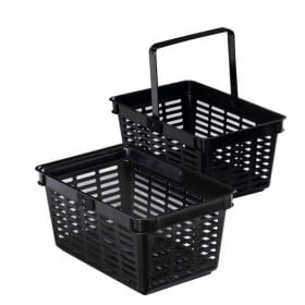 Panier à Provision noir Shopping Basket 19 litres DURABLE