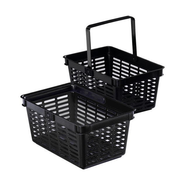 Panier à Provision noir Shopping Basket 19 litres DURABLE