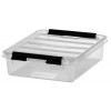 Petite Boîte en plastique plate 1 litre empilable