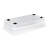 Boîte de rangement plate à roulettes 33 litres Keeeper