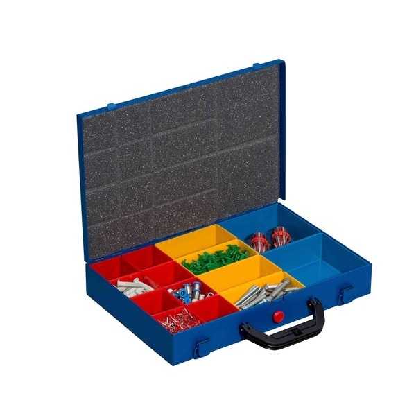 Valise en métal pour visserie 14 Compartiments M 34L-14 Allit