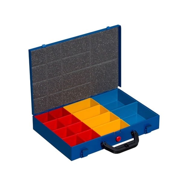 Valise en métal pour visserie 14 Compartiments M 34L-14 Allit