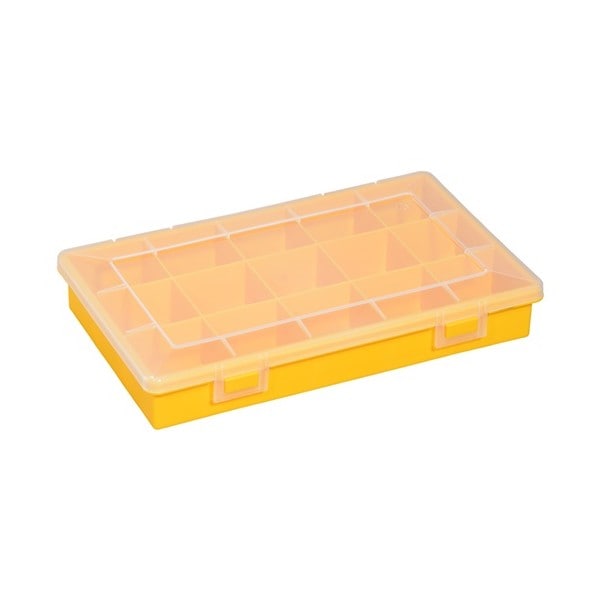 Boîte d'assortiment Jaune 15 casiers EuroPlus Basic 29/15 Allit ALLIT