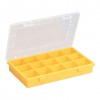 Boîte d'assortiment Jaune 15 casiers EuroPlus Basic 29/15 Allit