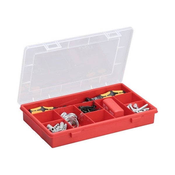 Boîte d'assortiment Rouge 9 casiers EuroPlus Basic 29/9 Allit