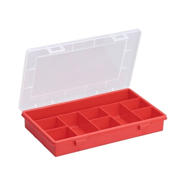 Boîte d'assortiment Rouge 9 casiers EuroPlus Basic 29/9 Allit