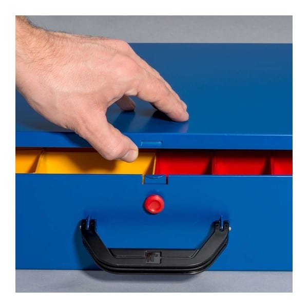 Mallette en métal visserie 24 Compartiments M 44H-24 - Allit ALLIT