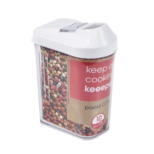Petite boîte verseuse Sucre Farine 250 ml Keeeper