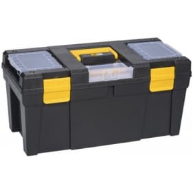 Valise à outils en Plastique vide noir et jaune Allit