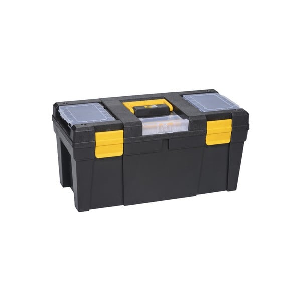Valise à outils en Plastique vide noir et jaune Allit