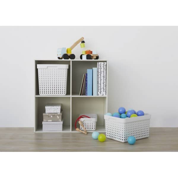 Panier de rangement en Plastique Recyclé L PLAST TEAM