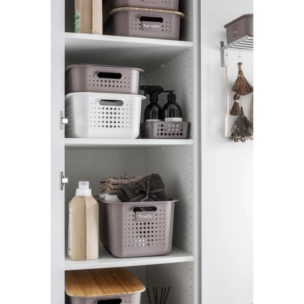 Petite Corbeille de rangement en Plastique Recyclé 1 litre SMARTSTORE
