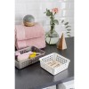 Corbeille de rangement 2 litres en Plastique Recyclé SMARTSTORE