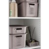 Corbeille de rangement 13 litres en Plastique Recyclé SMARTSTORE