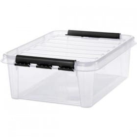 Boîte empilable 21 litres avec couvercle