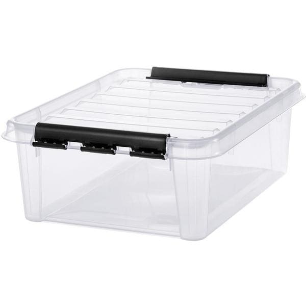 Boîte empilable 21 litres avec couvercle