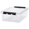 Boîte empilable 21 litres avec couvercle