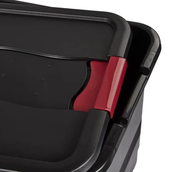 Grande Boîte de rangement noire résistante 83 litres KEEEPER