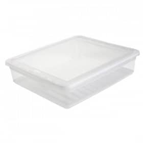 Boîte de rangement 8 litres avec couvercle anti poussière Keeeper